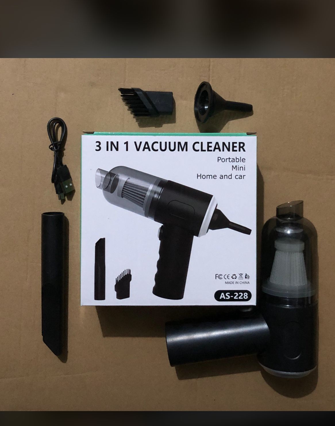 3 in 1 Portable vacuum cleaner