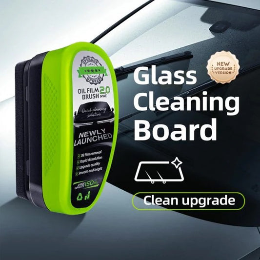Glass cleaning board